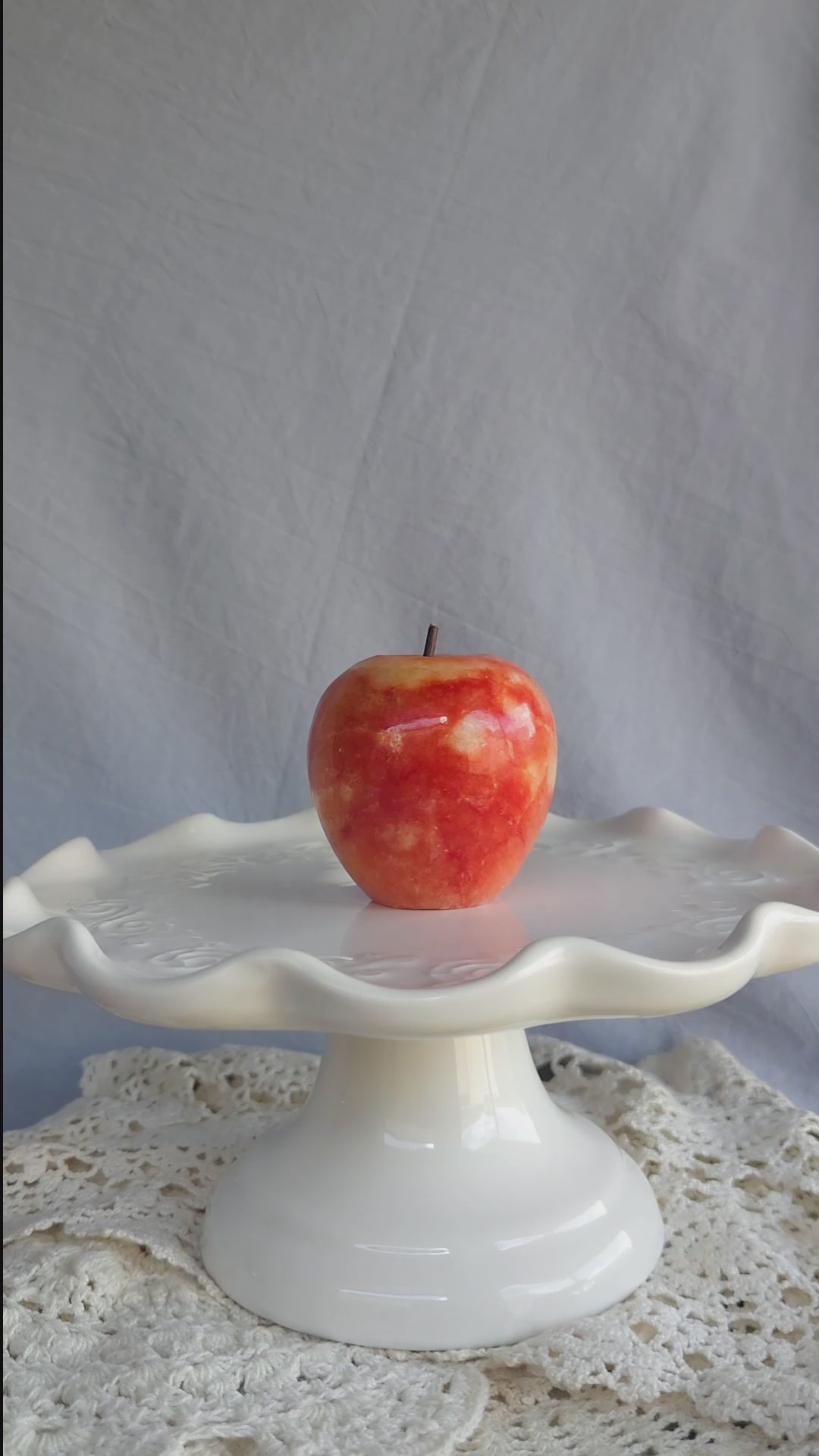 Small Apple Italian Alabaster Stone Fruits
